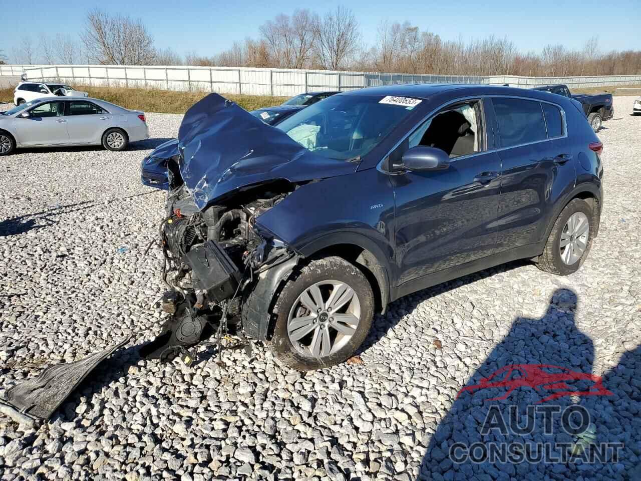 KIA SPORTAGE 2017 - KNDPMCAC4H7065529
