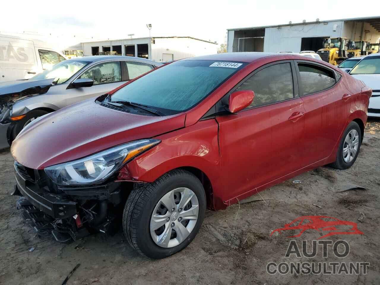 HYUNDAI ELANTRA 2016 - KMHDH4AE0GU655799