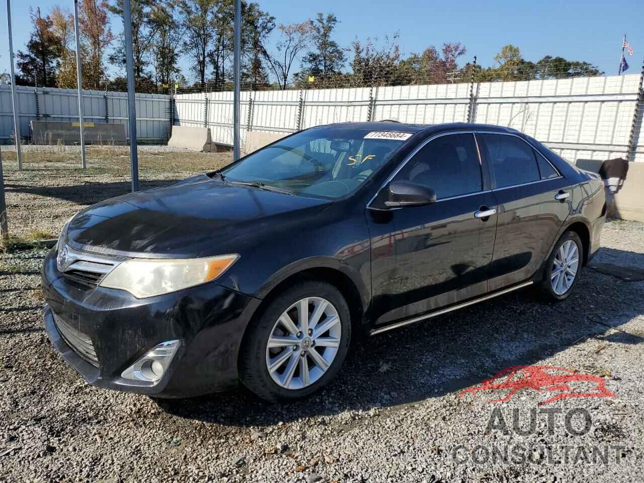 TOYOTA CAMRY 2012 - 4T1BF1FK8CU582668