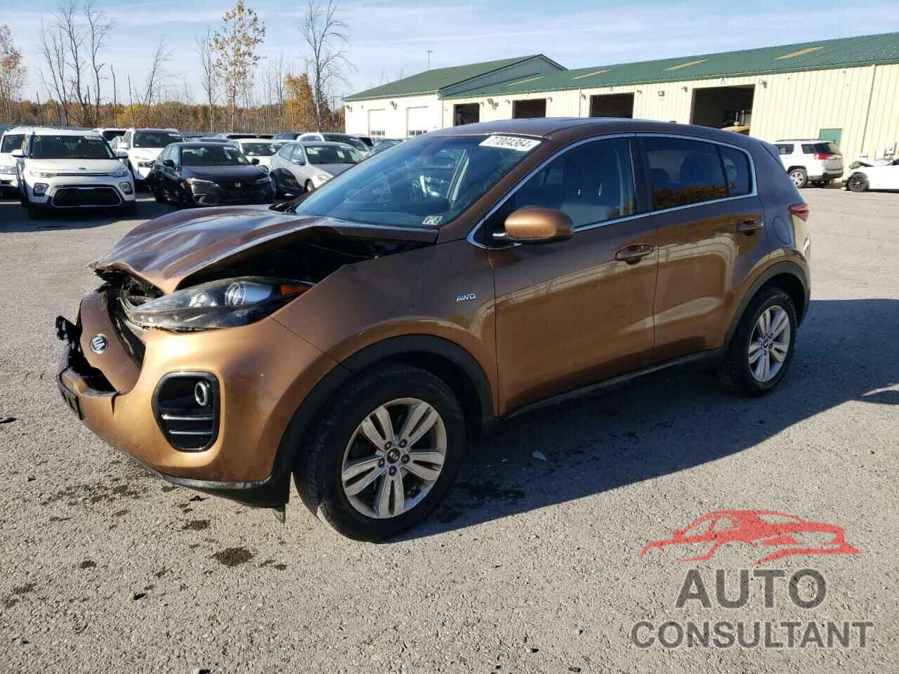 KIA SPORTAGE 2017 - KNDPMCAC0H7116766