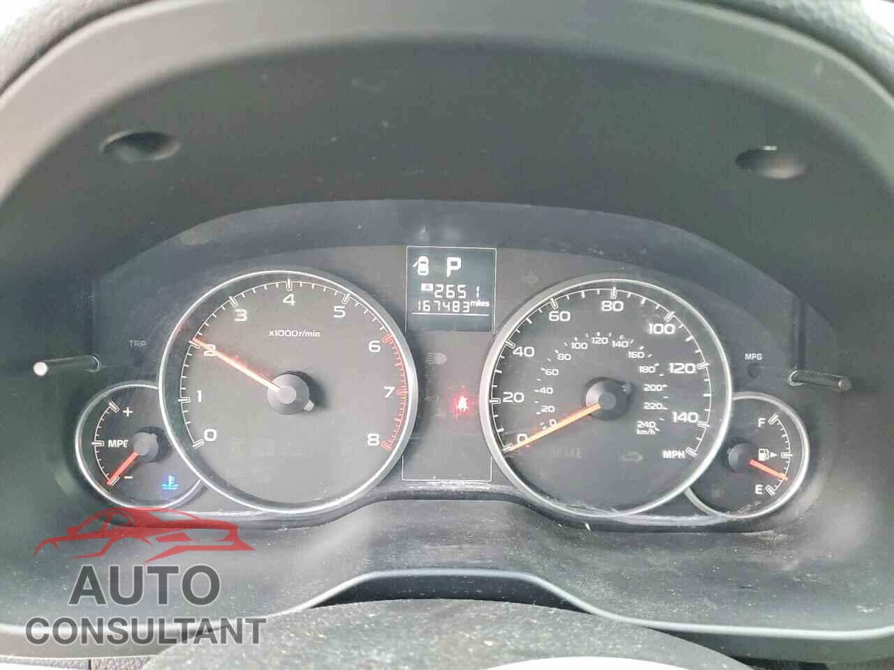 SUBARU OUTBACK 2014 - 4S4BRBCC4E3302392