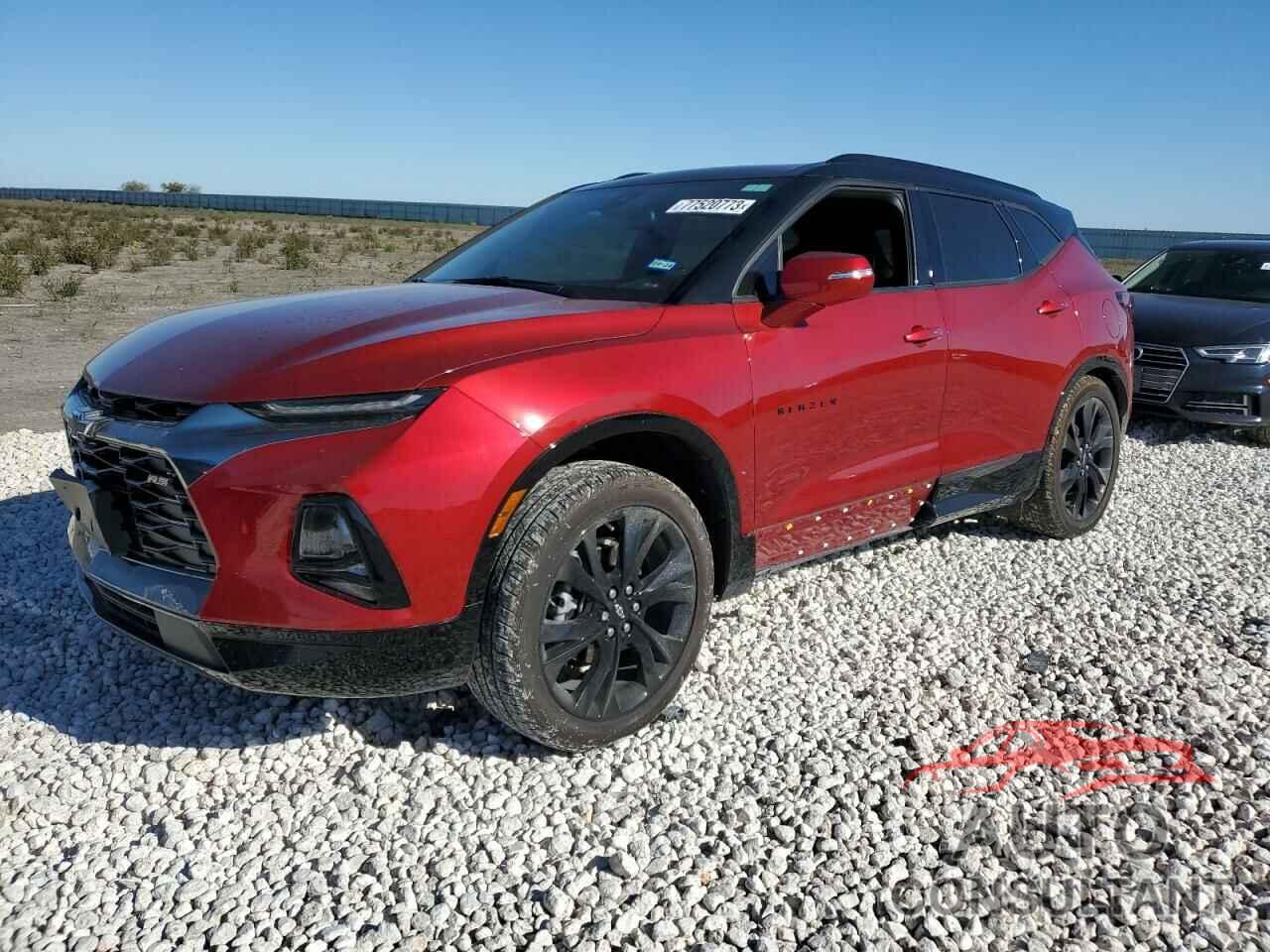 CHEVROLET BLAZER 2022 - 3GNKBERS1NS160495