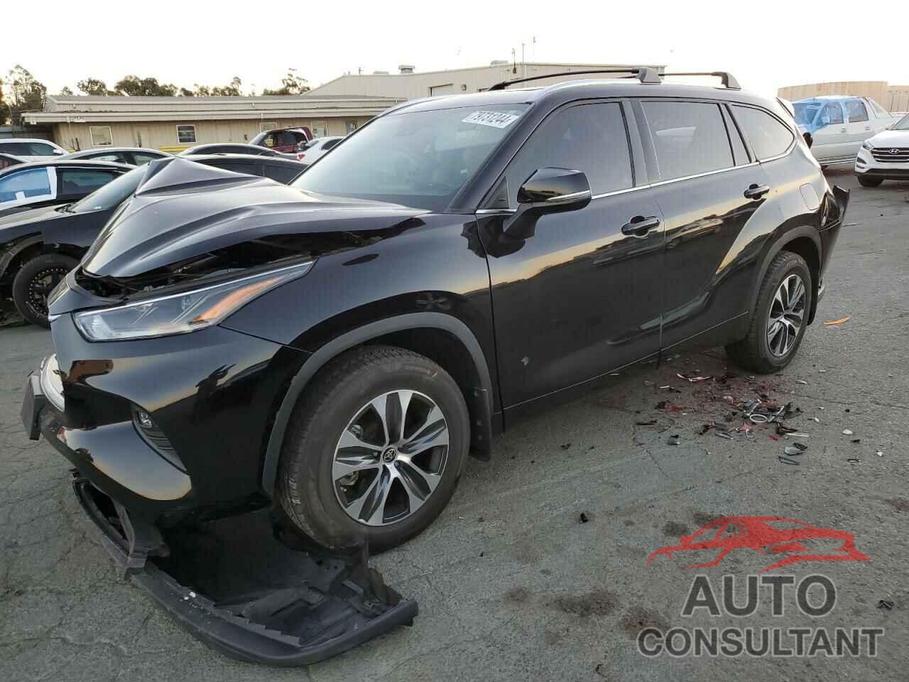 TOYOTA HIGHLANDER 2021 - 5TDHZRBH6MS155493