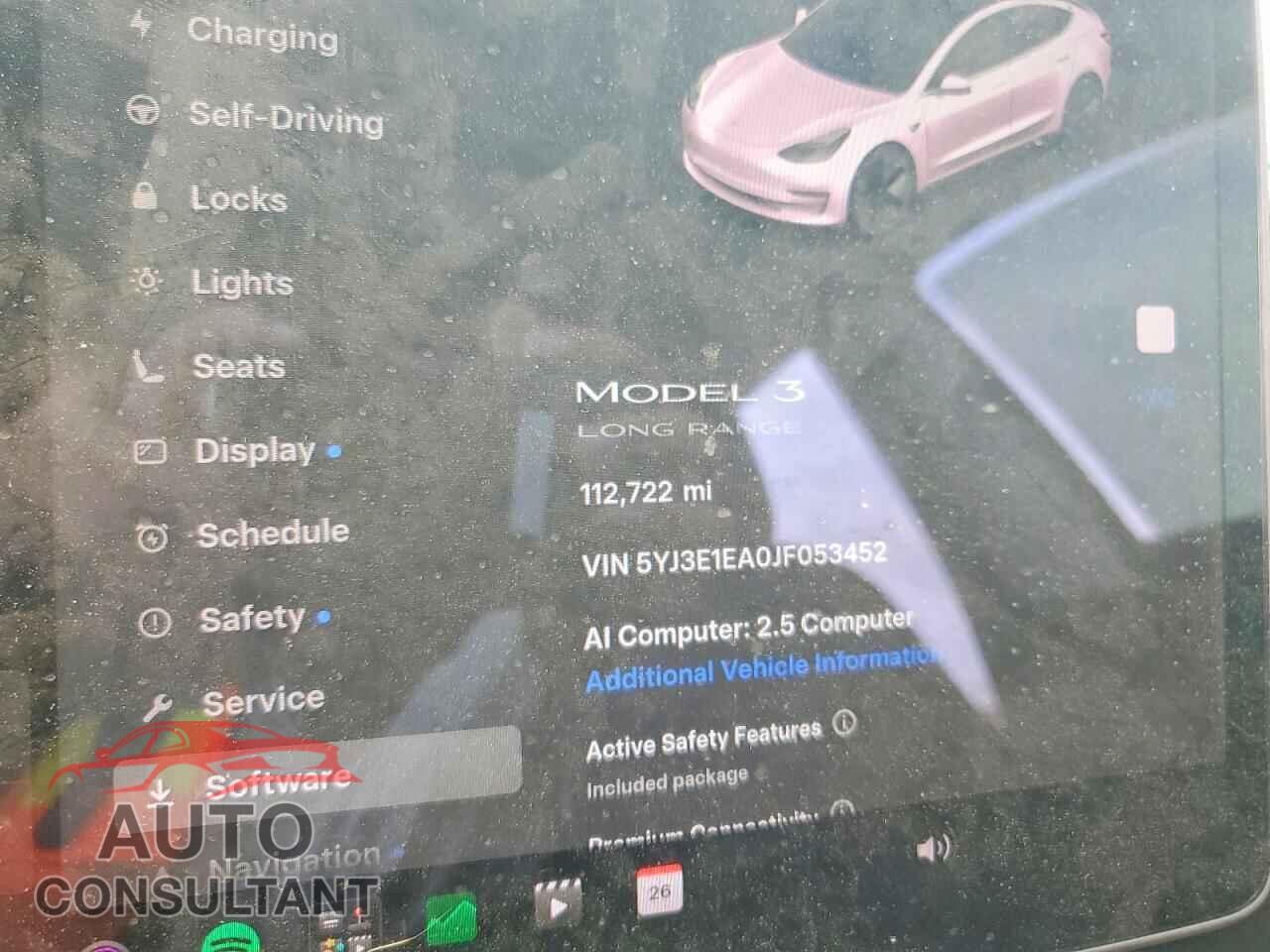 TESLA MODEL 3 2018 - 5YJ3E1EA0JF053452