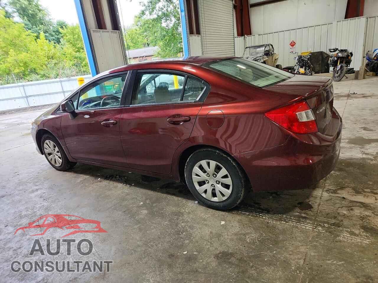 HONDA CIVIC 2012 - 2HGFB2F57CH554785