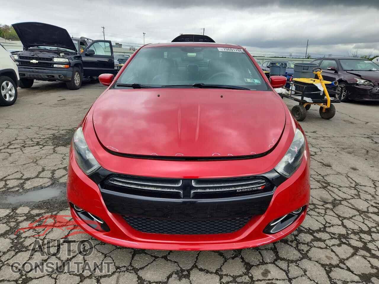 DODGE DART 2015 - 1C3CDFEB0FD392630