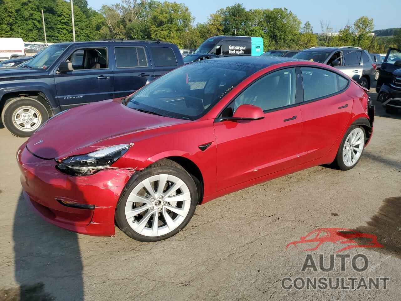 TESLA MODEL 3 2022 - 5YJ3E1EB3NF255412