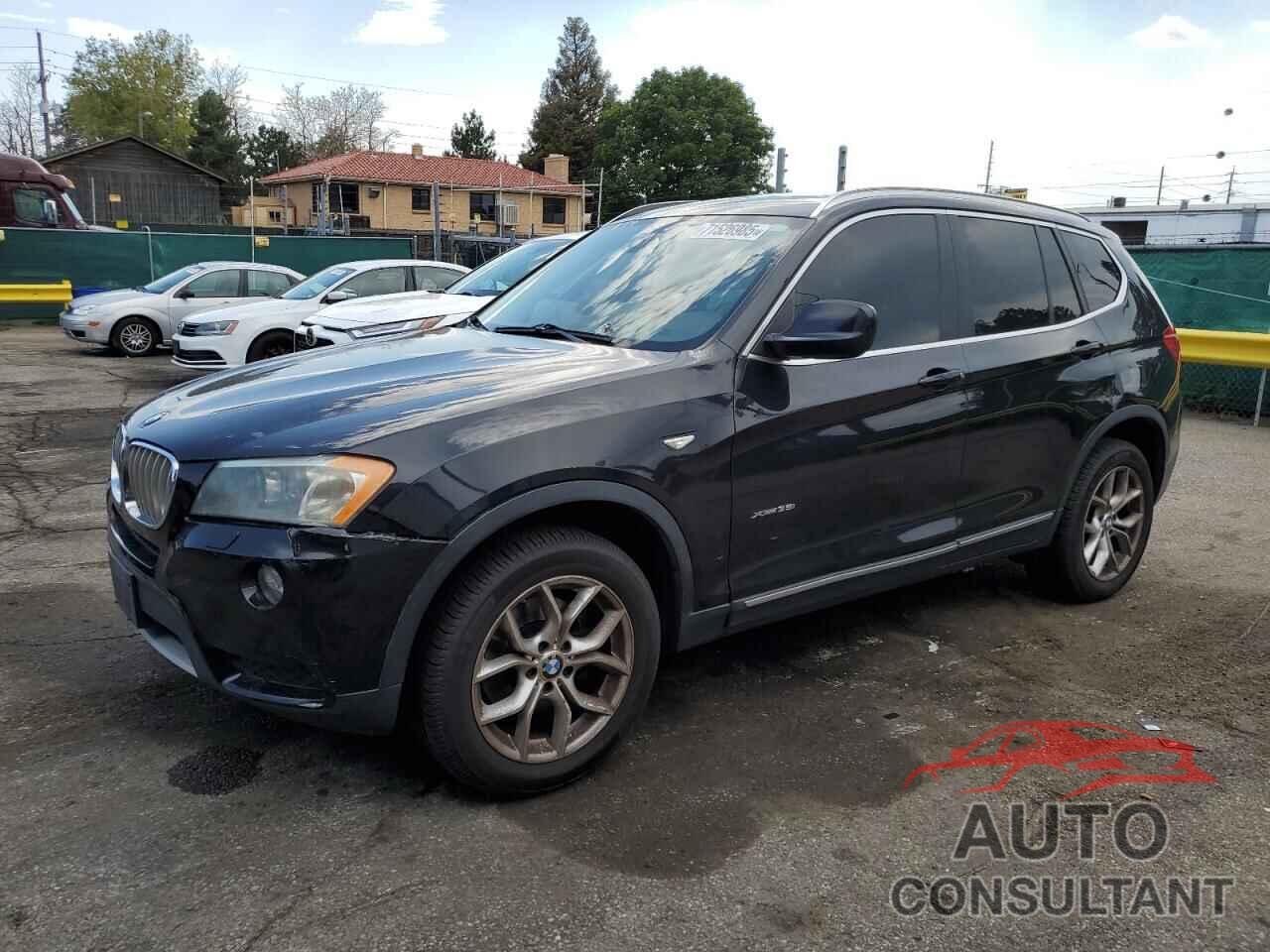 BMW X3 2011 - 5UXWX7C52BL734418