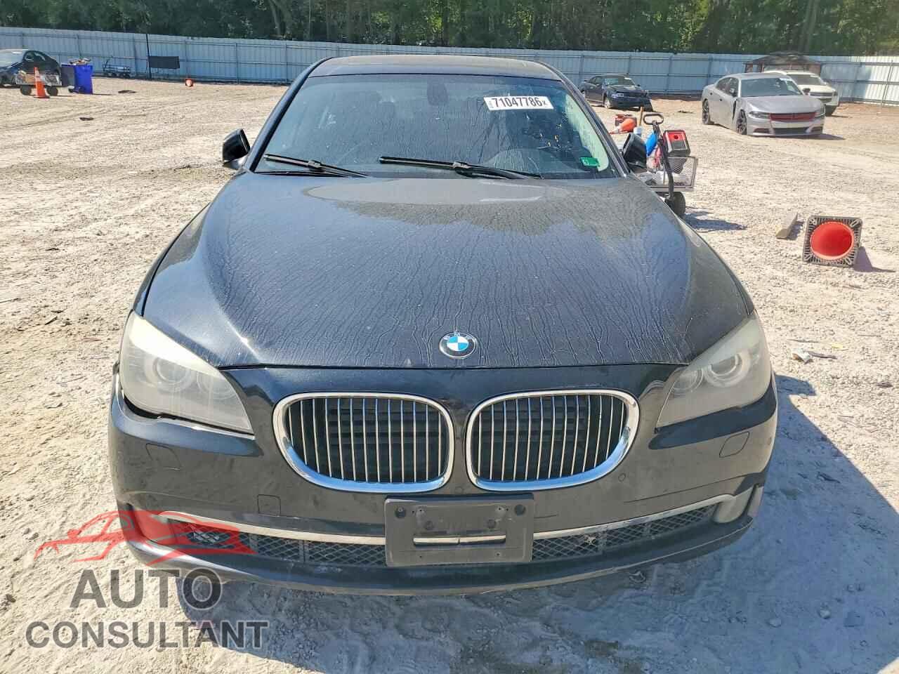 BMW 7 SERIES 2012 - WBAKC6C5XCC395587