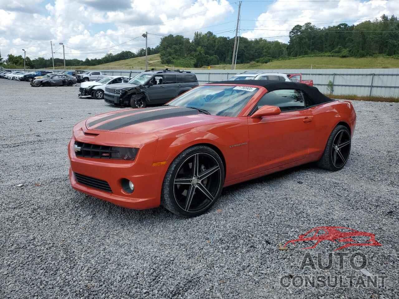 CHEVROLET CAMARO 2011 - 2G1FK3DJXB9168870