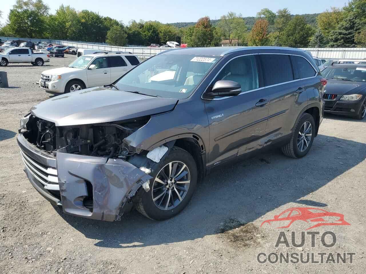 TOYOTA HIGHLANDER 2019 - 5TDJGRFH8KS074171