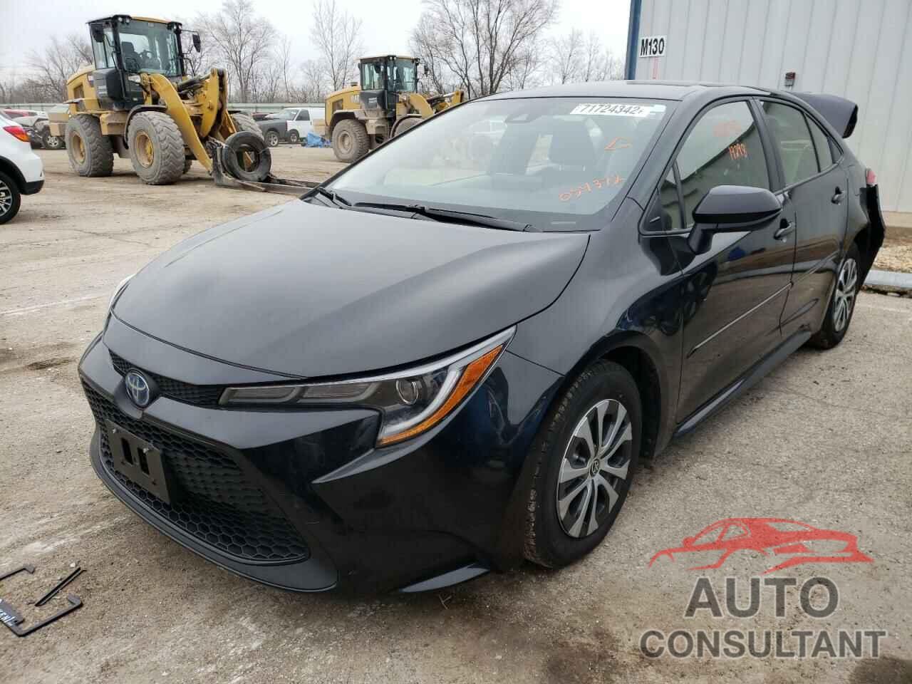 TOYOTA COROLLA 2022 - JTDEAMDE6NJ054372