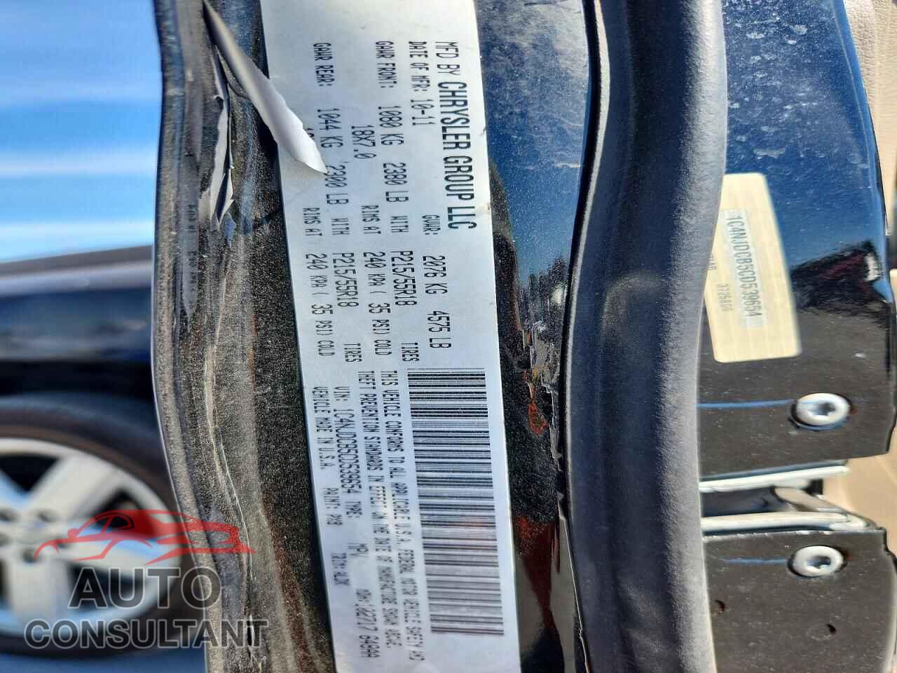 JEEP COMPASS 2012 - 1C4NJDCB5CD539654