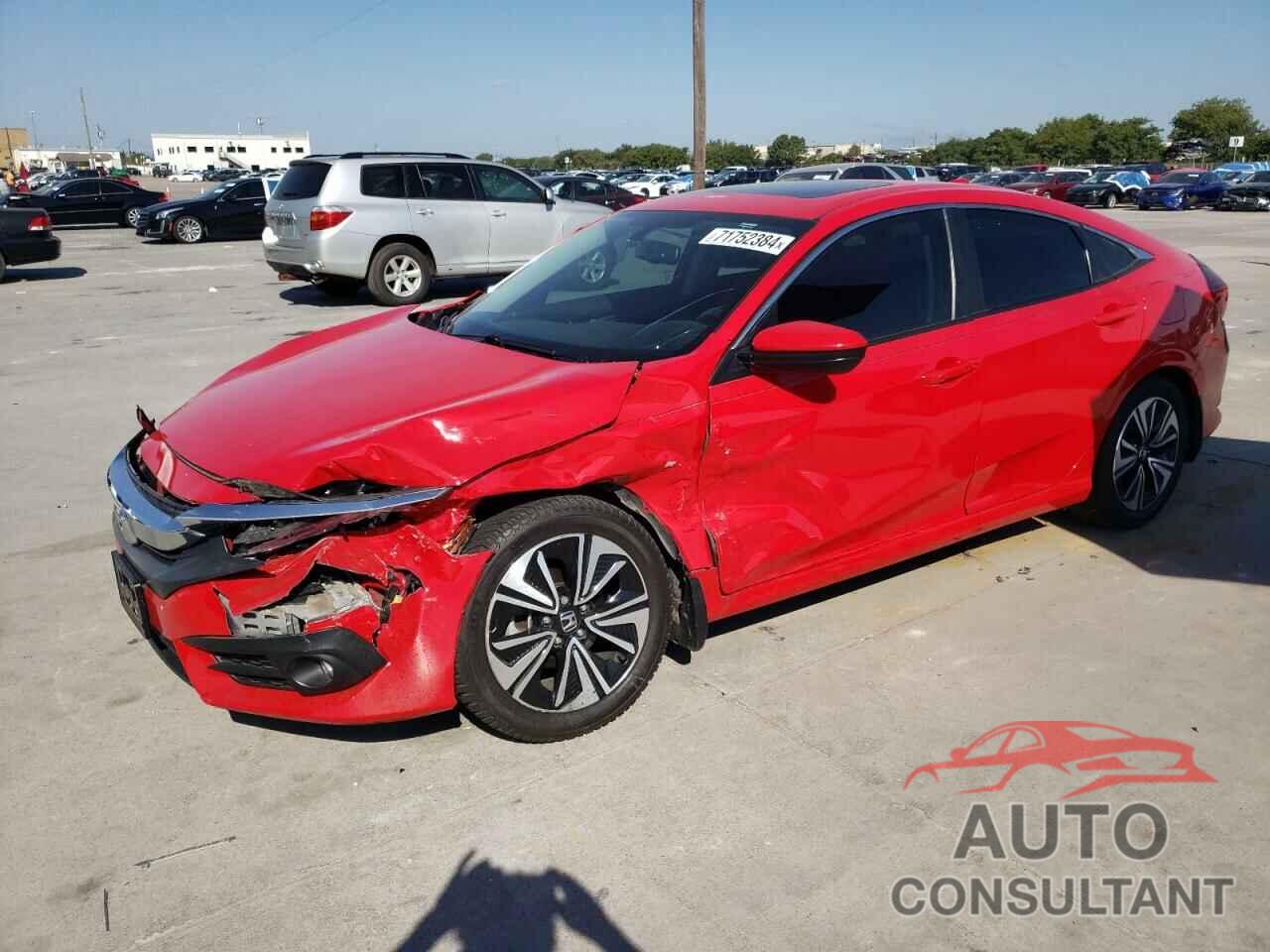 HONDA CIVIC 2017 - 2HGFC1F74HH652415