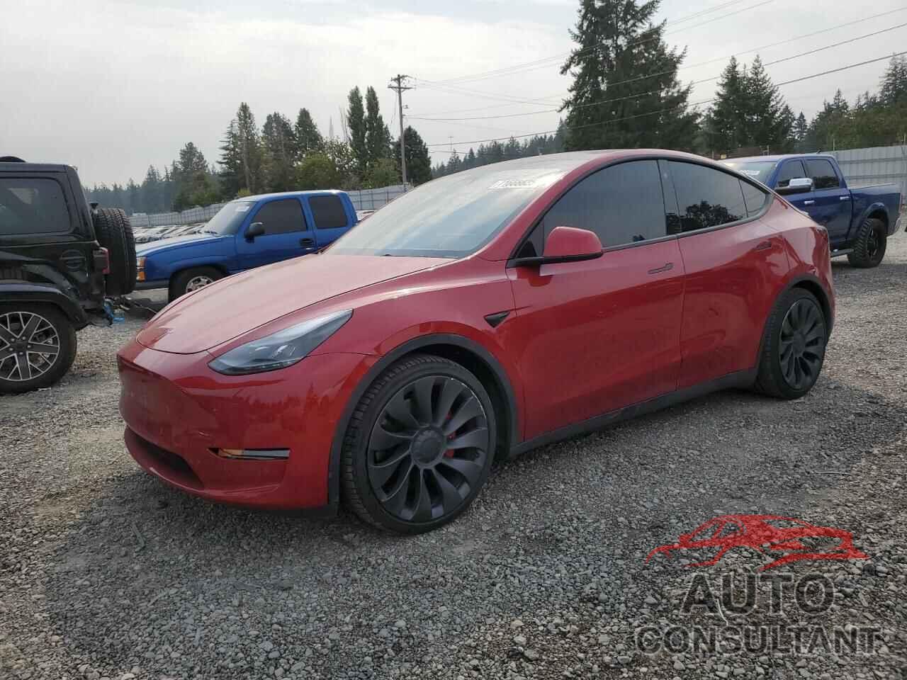 TESLA MODEL Y 2021 - 5YJYGDEF3MF215933