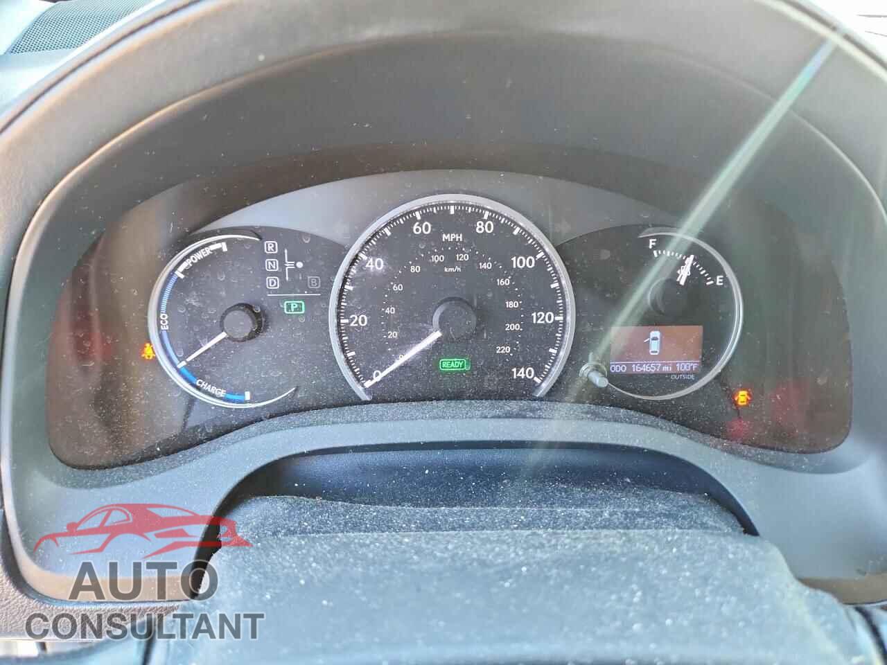 LEXUS CT 200 2012 - JTHKD5BH6C2101788