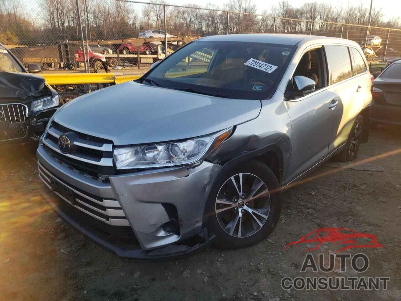 TOYOTA HIGHLANDER 2018 - 5TDBZRFH7JS883254