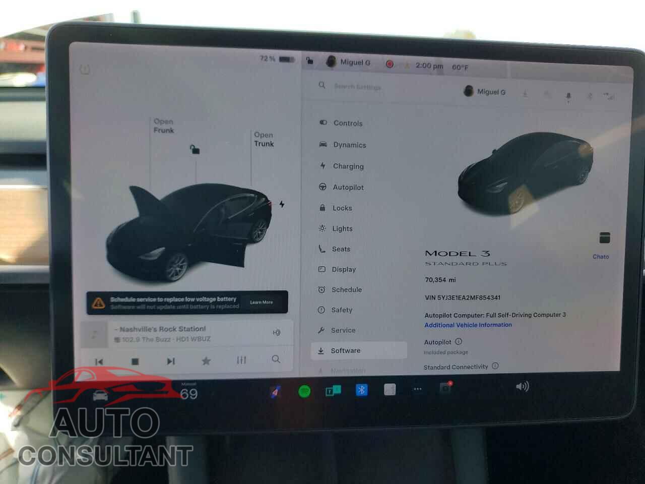 TESLA MODEL 3 2021 - 5YJ3E1EA2MF854341