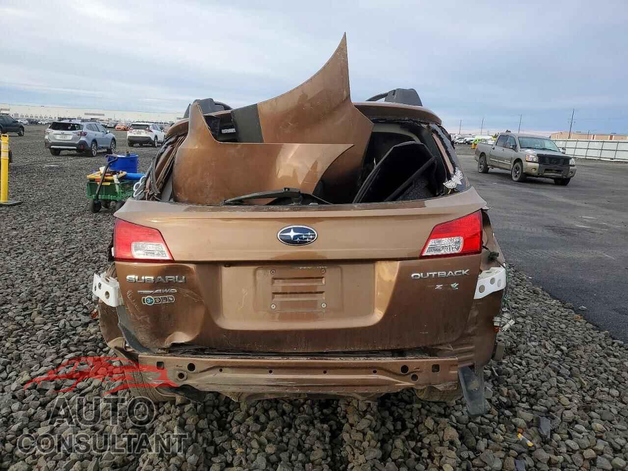 SUBARU OUTBACK 2013 - 4S4BRBLC5D3289876