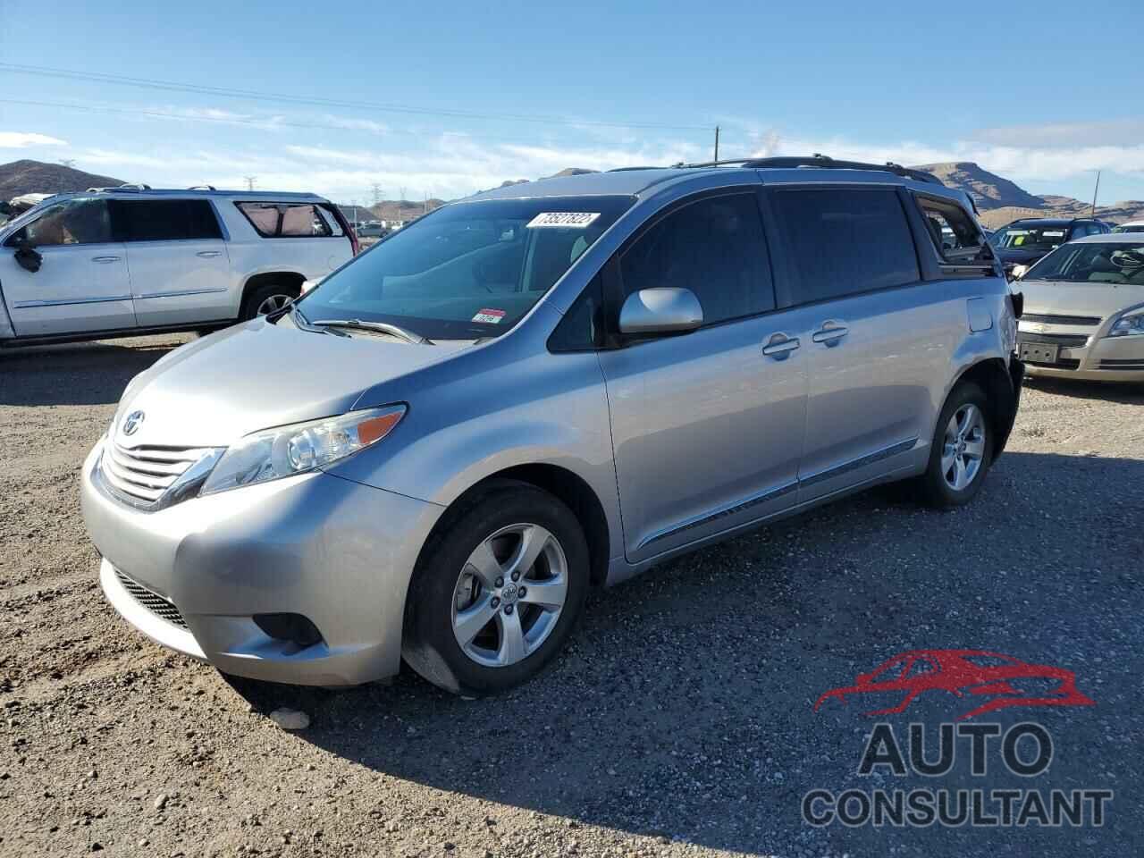 TOYOTA SIENNA 2017 - 5TDKZ3DC9HS777127