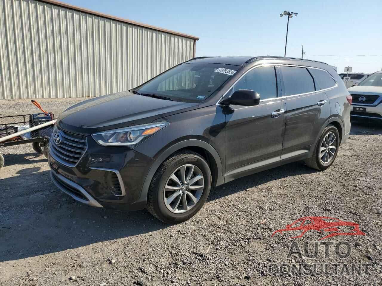 HYUNDAI SANTA FE 2017 - KM8SM4HF5HU185448