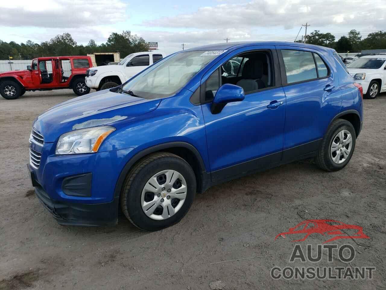 CHEVROLET TRAX 2016 - KL7CJKSB3GB733689