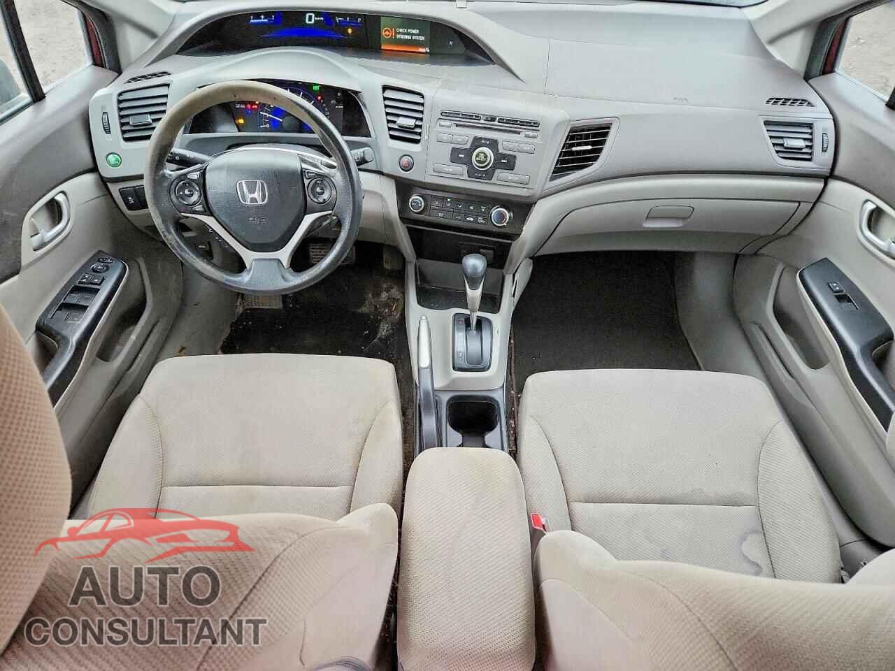 HONDA CIVIC 2012 - 2HGFB2F49CH046650