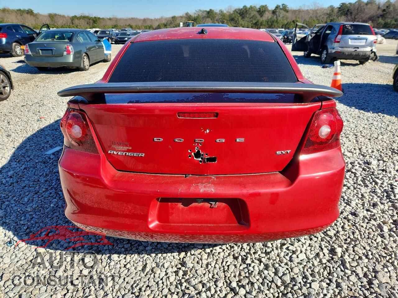DODGE AVENGER 2013 - 1C3CDZCB5DN681658