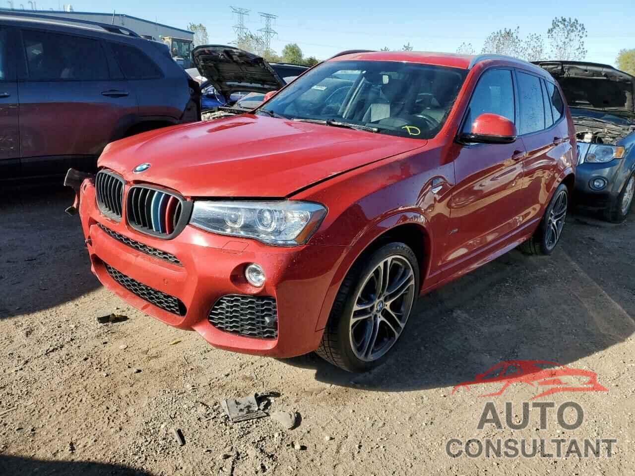 BMW X3 2016 - 5UXWX9C59G0D91713