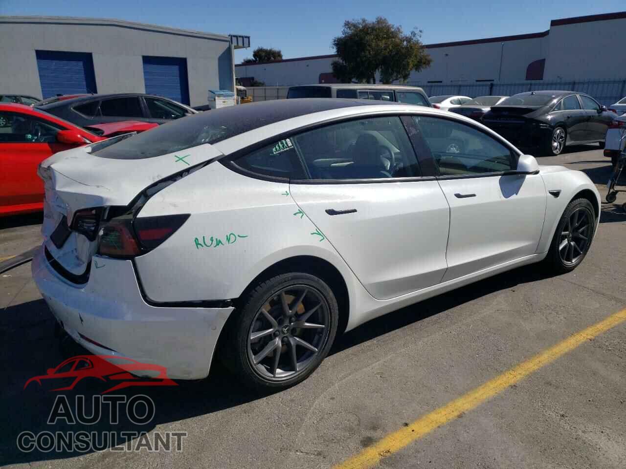 TESLA MODEL 3 2022 - 5YJ3E1EB4NF243060