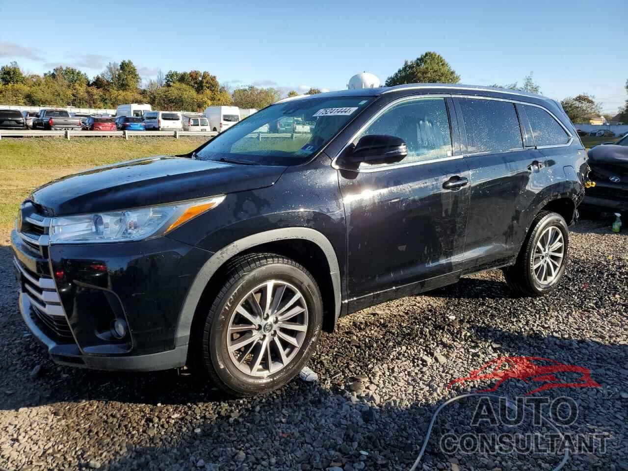 TOYOTA HIGHLANDER 2017 - 5TDJZRFH2HS391429