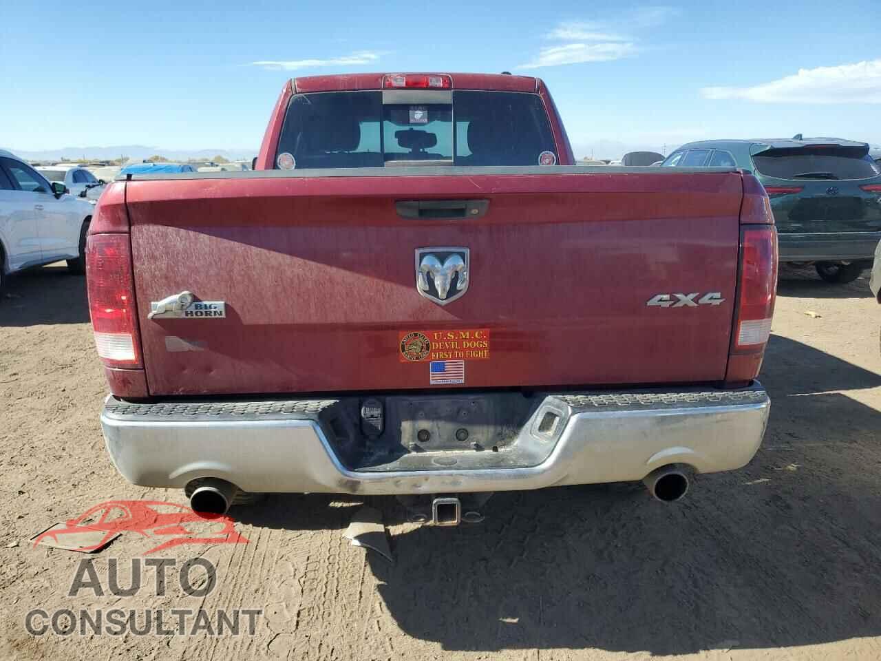 DODGE RAM 1500 2012 - 1C6RD7GT0CS124869