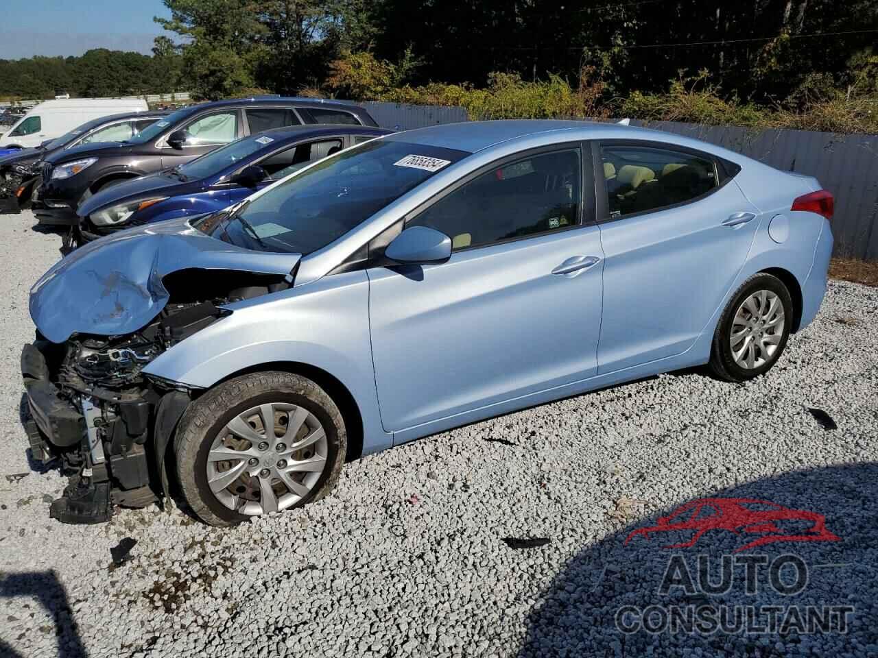 HYUNDAI ELANTRA 2013 - KMHDH4AE9DU525306