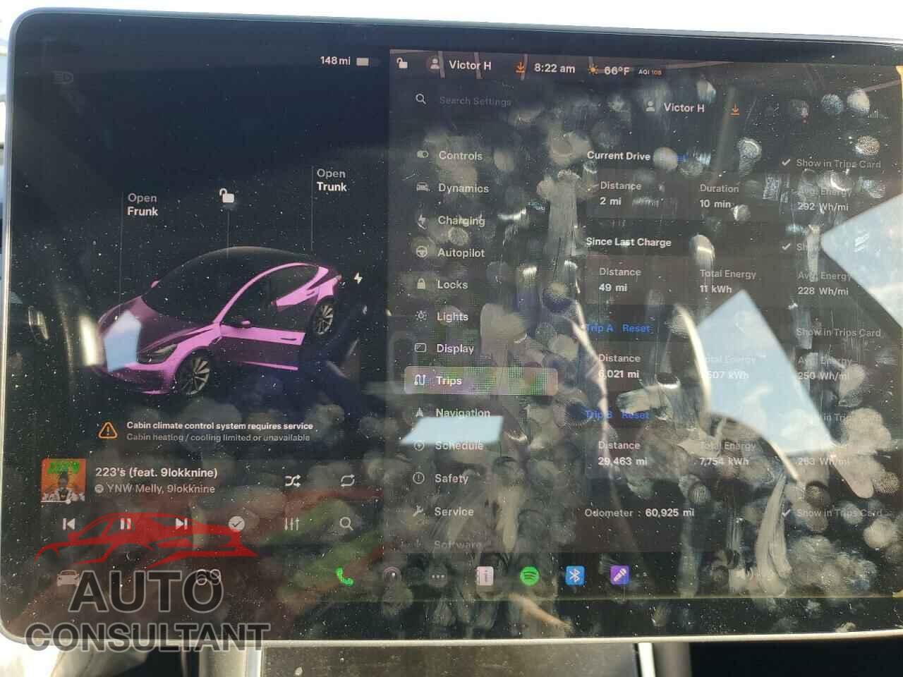 TESLA MODEL 3 2018 - 5YJ3E1EA6JF020150