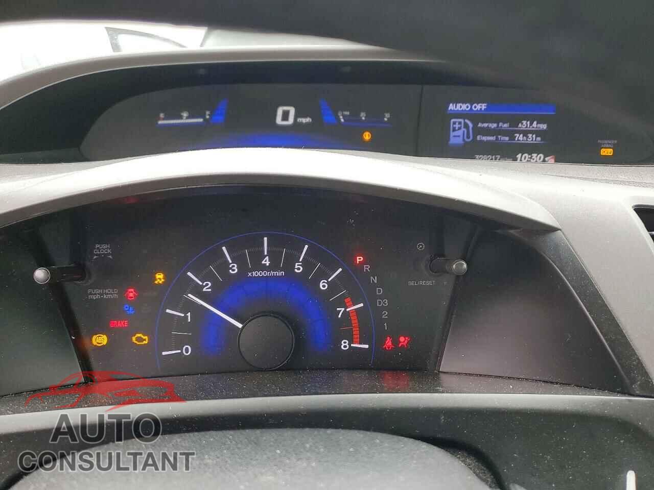 HONDA CIVIC 2012 - 19XFB2F56CE317005