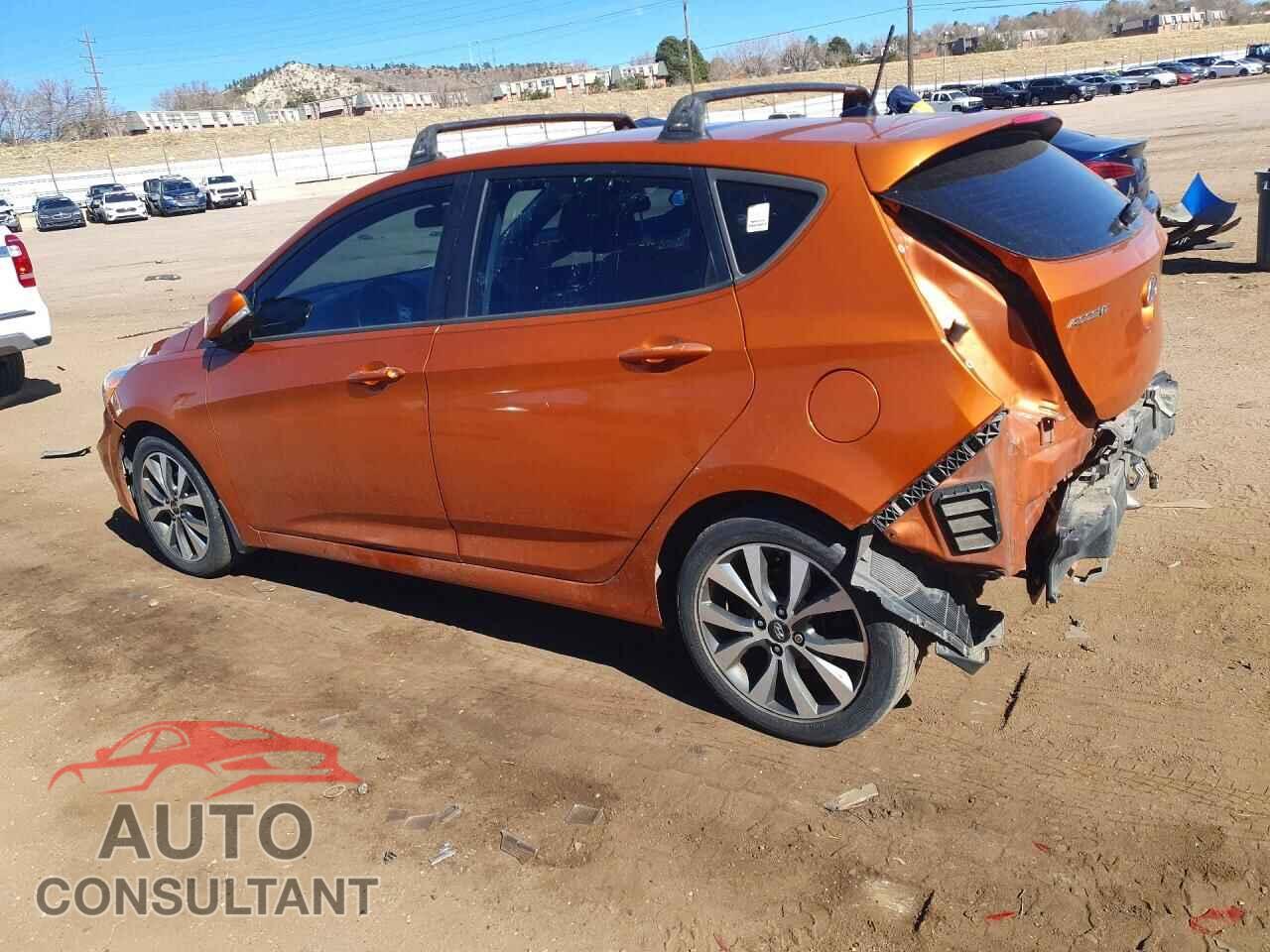 HYUNDAI ACCENT 2015 - KMHCU5AE5FU225679