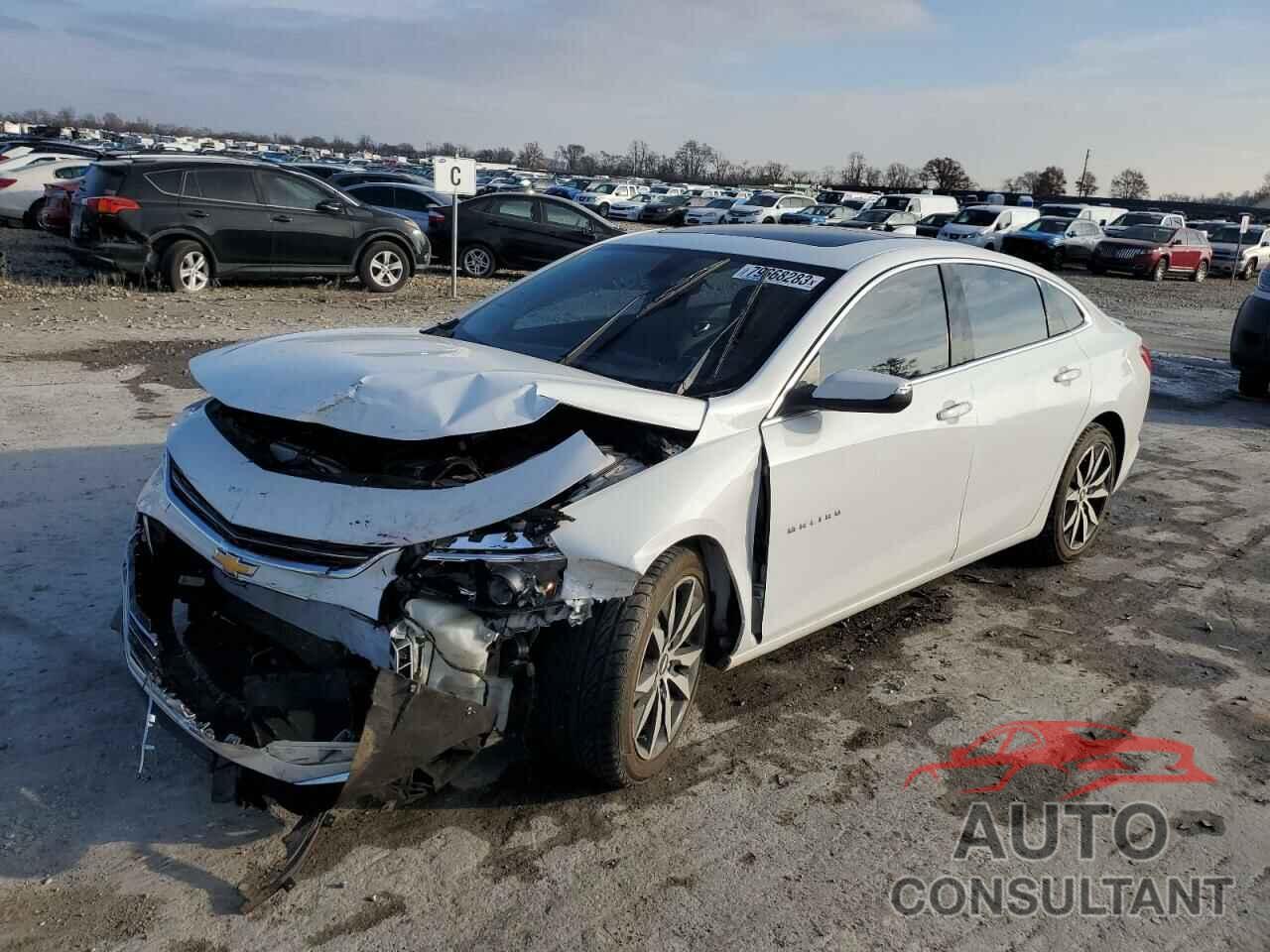 CHEVROLET MALIBU 2017 - 1G1ZE5ST7HF195139