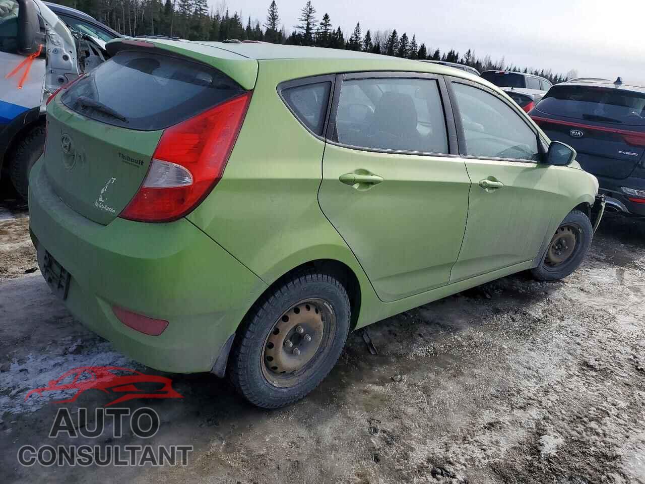 HYUNDAI ACCENT 2013 - KMHCT5AE5DU110760