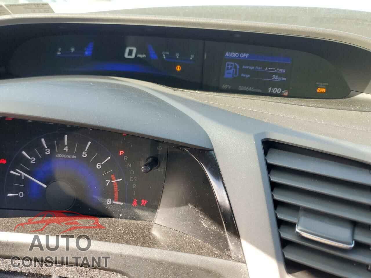 HONDA CIVIC 2012 - 2HGFB2F90CH554839