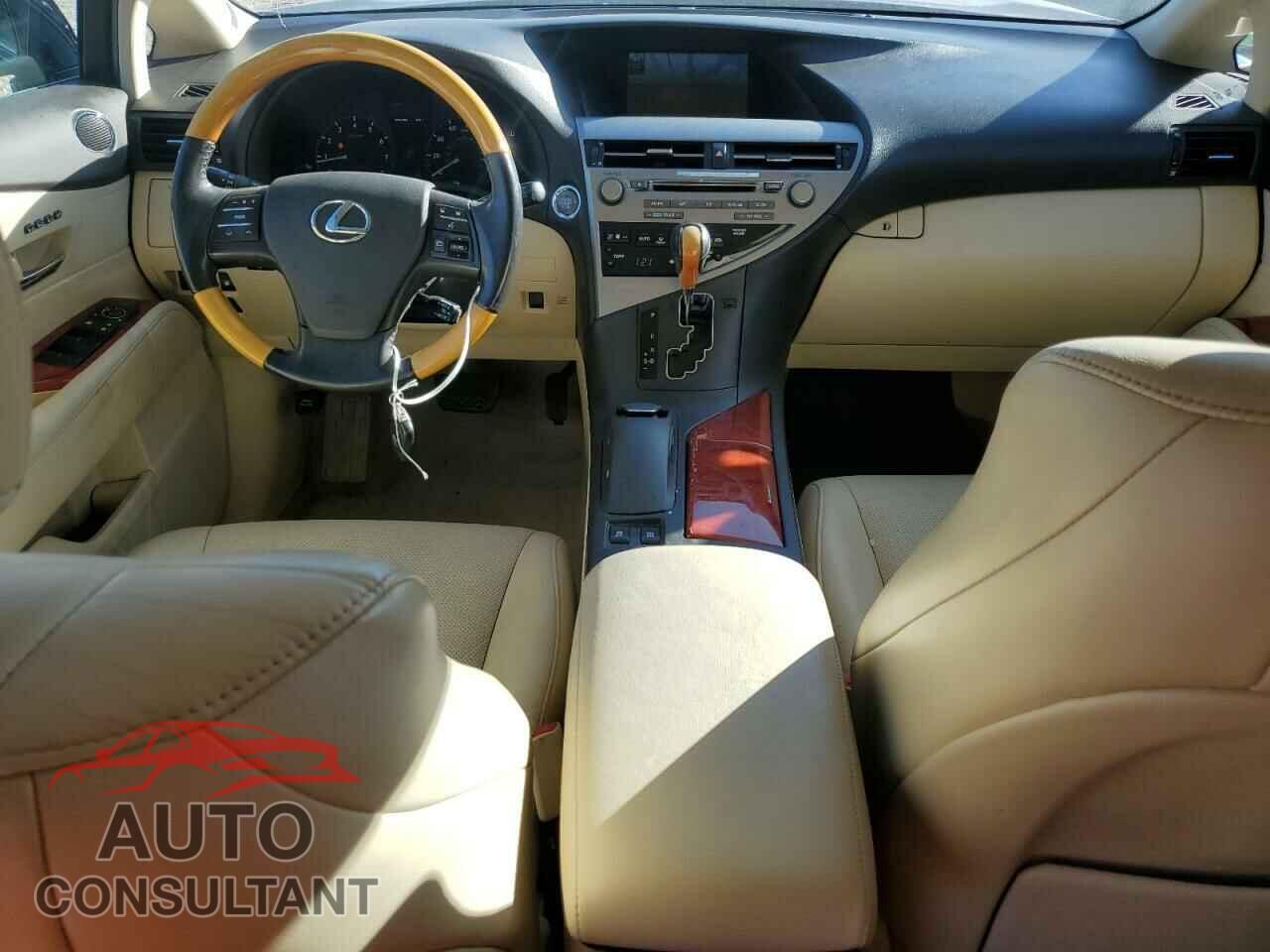 LEXUS RX350 2012 - 2T2BK1BA5CC140825