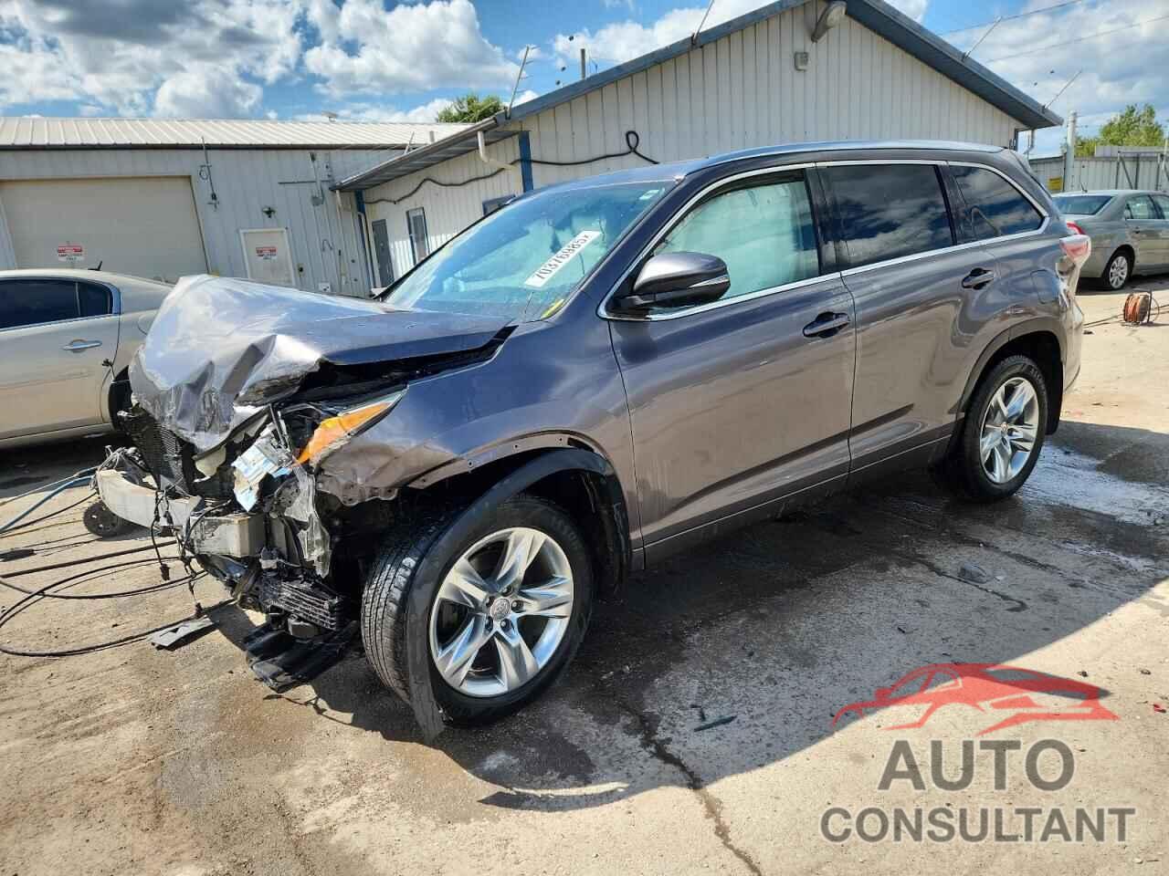 TOYOTA HIGHLANDER 2015 - 5TDDKRFHXFS119631