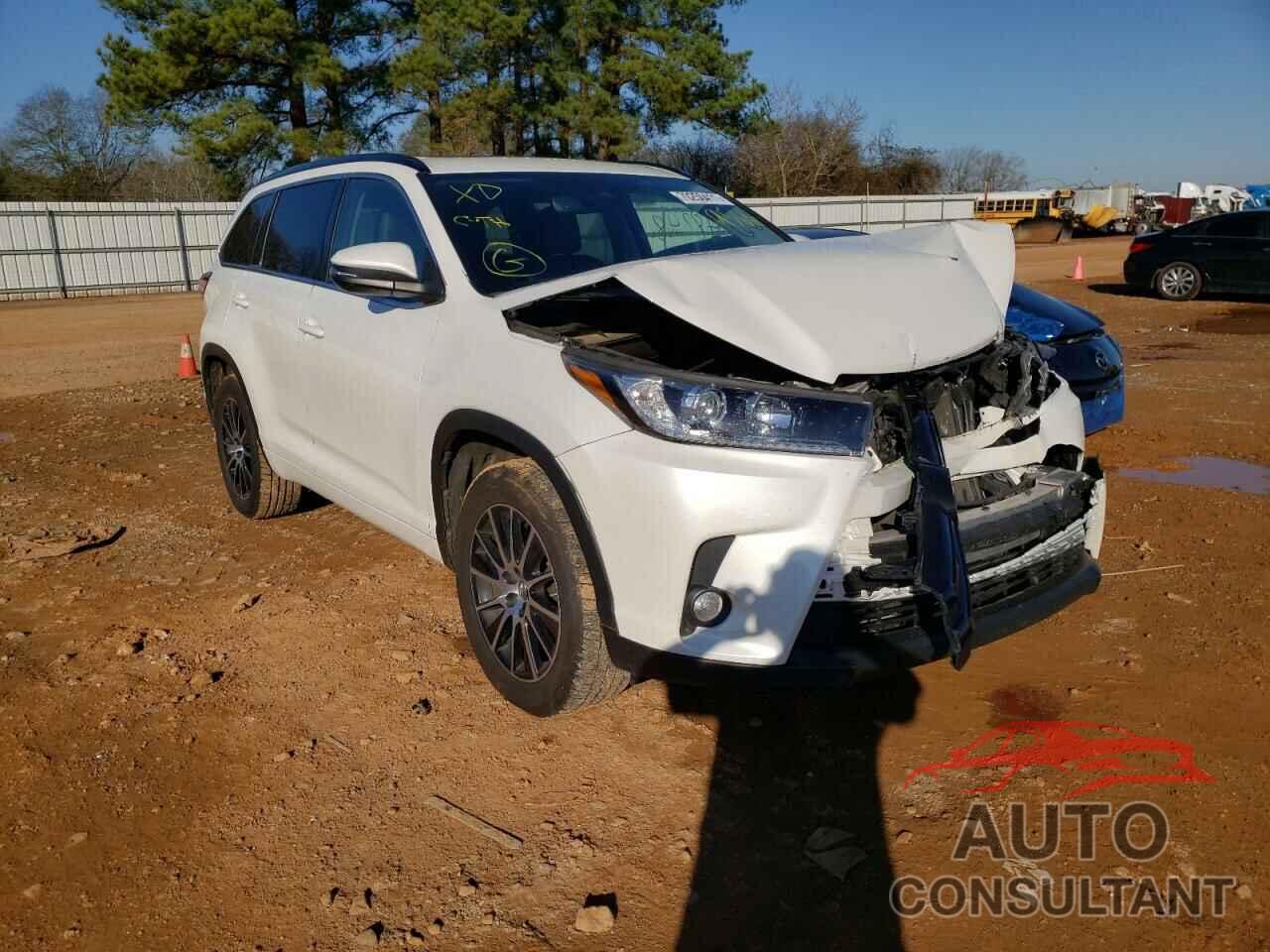 TOYOTA HIGHLANDER 2017 - 5TDKZRFHXHS199566