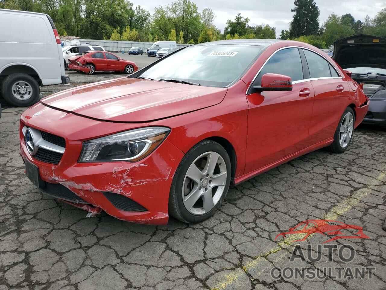 MERCEDES-BENZ CLA-CLASS 2016 - WDDSJ4EB2GN330345