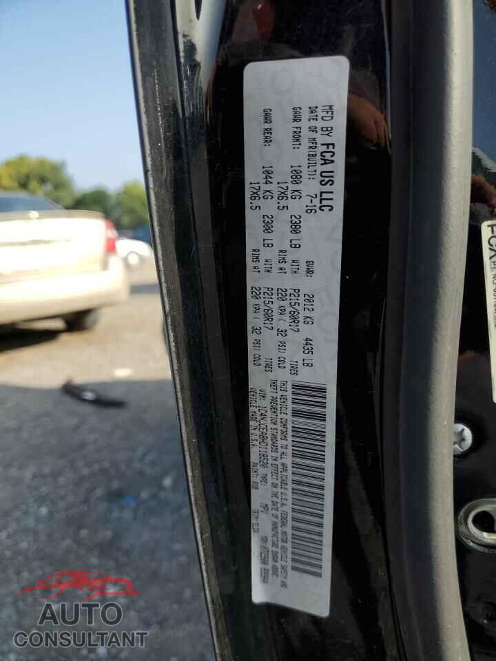 JEEP COMPASS 2017 - 1C4NJCEA8HD118520