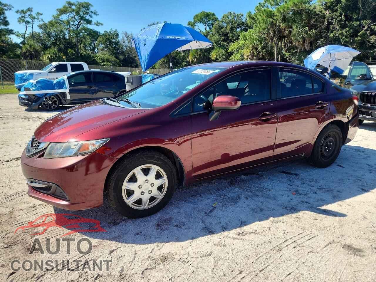 HONDA CIVIC 2014 - 19XFB2F52EE078670