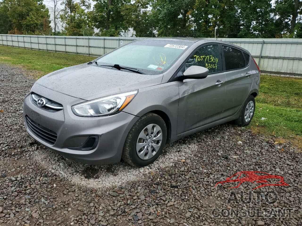 HYUNDAI ACCENT 2017 - KMHCT5AE9HU363148