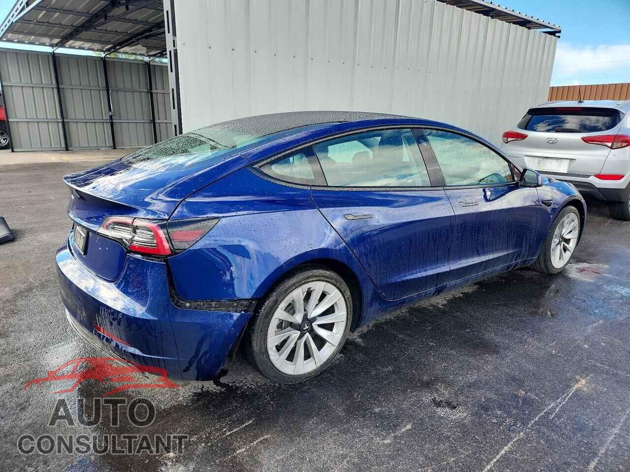TESLA MODEL 3 2022 - 5YJ3E1EA9NF368644