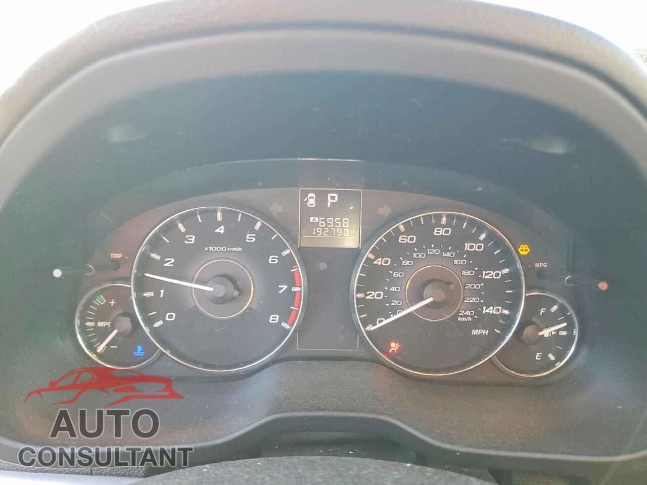 SUBARU OUTBACK 2012 - 4S4BRBFC9C3237242