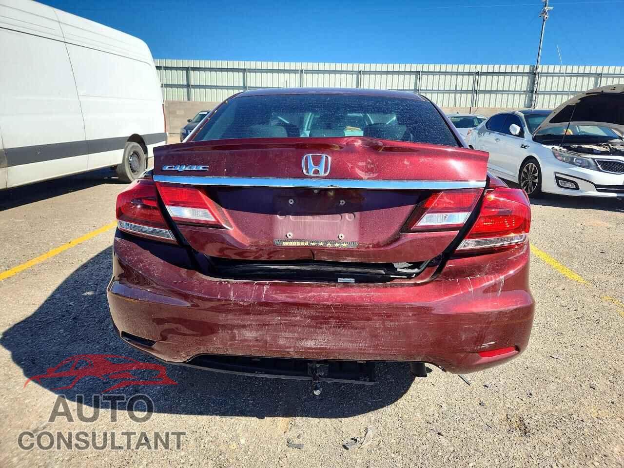 HONDA CIVIC 2013 - 19XFB2F83DE091730