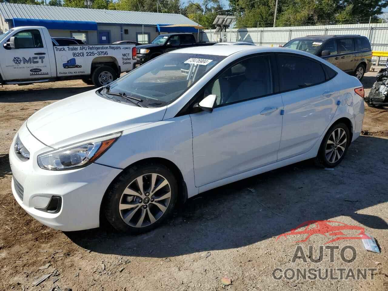 HYUNDAI ACCENT 2017 - KMHCT4AE2HU254069